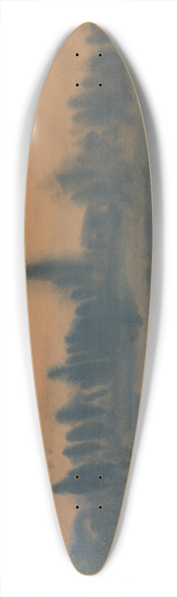 Zolo Palugyay - Podveer 39.3 inch art pintail longboard deck