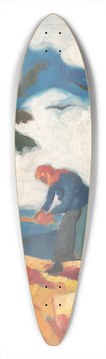 Zolo Palugyay - Potato Digger 39.3 inch art pintail longboard deck