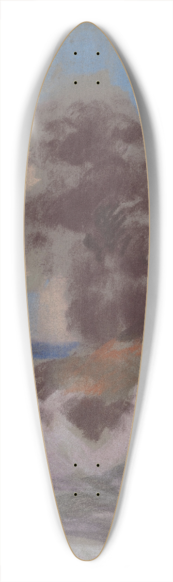 Zolo Palugyay - Winter River 39.3 inch art pintail longboard deck