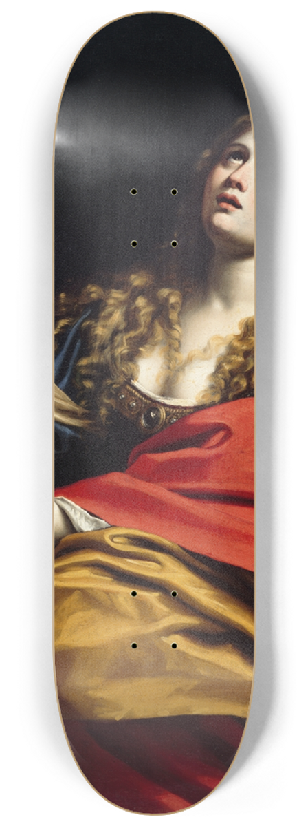 Domenichino - Saint Mary Magdalene 8.25 inch art skate deck