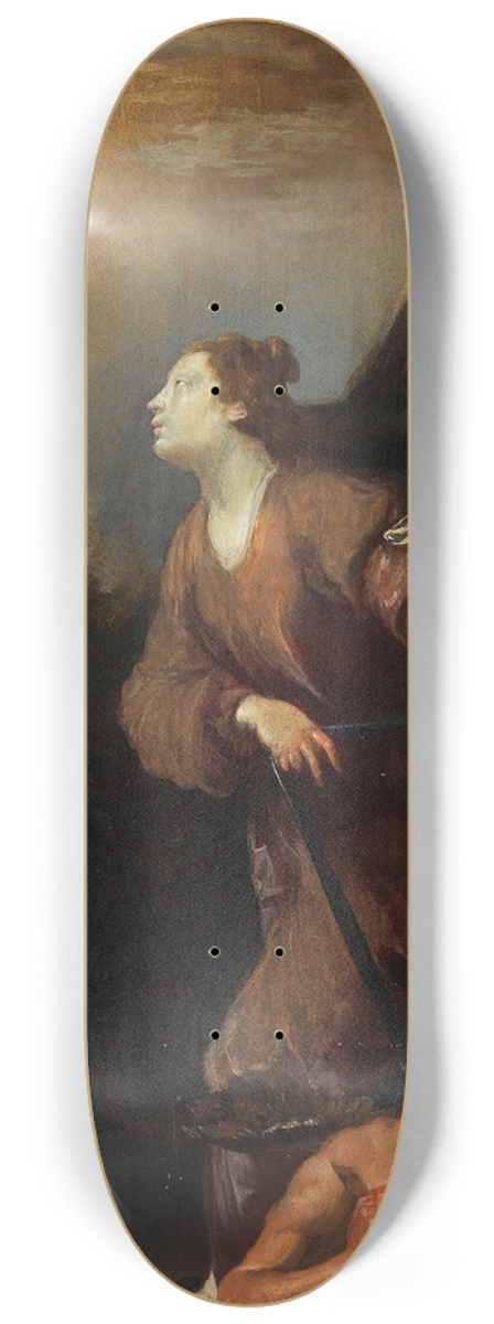 Domenico Fetti - Saint Juliana 8.25 inch art skate deck