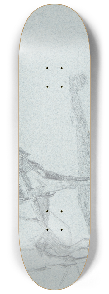 Agnes Lunn - En hest 8.25 inch art skate deck