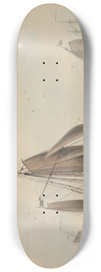 Dominic Serres - Dutch Shipping 8.25 inch art skate deck