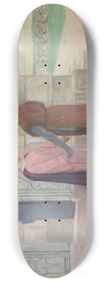 Agnes Slott-Mller - Scene Described In A Folk Song 8.25 inch art skate deck