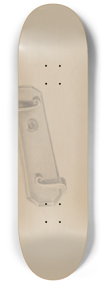 Donald Streeter - Door Catch 8.25 inch art skate deck