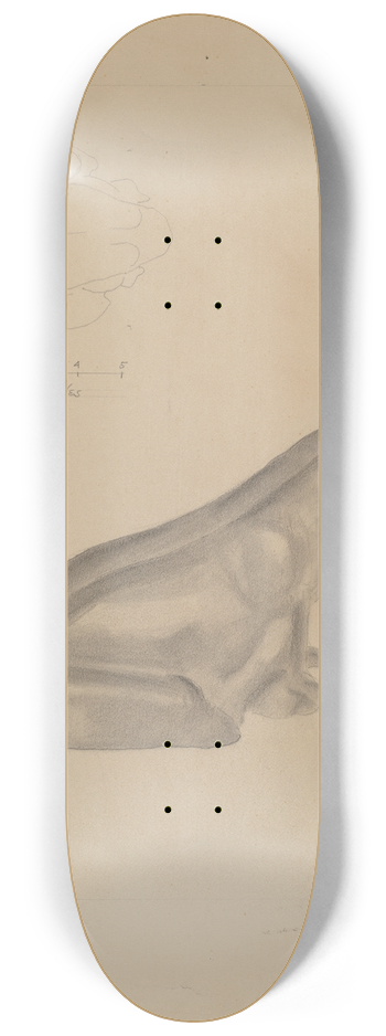 Donald Streeter - Frog Door Stop 8.25 inch art skate deck