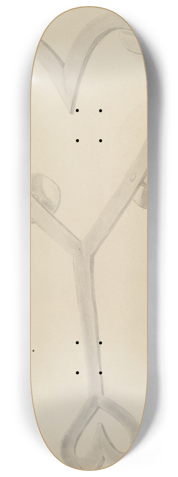 Donald Streeter - Trivet 8.25 inch art skate deck