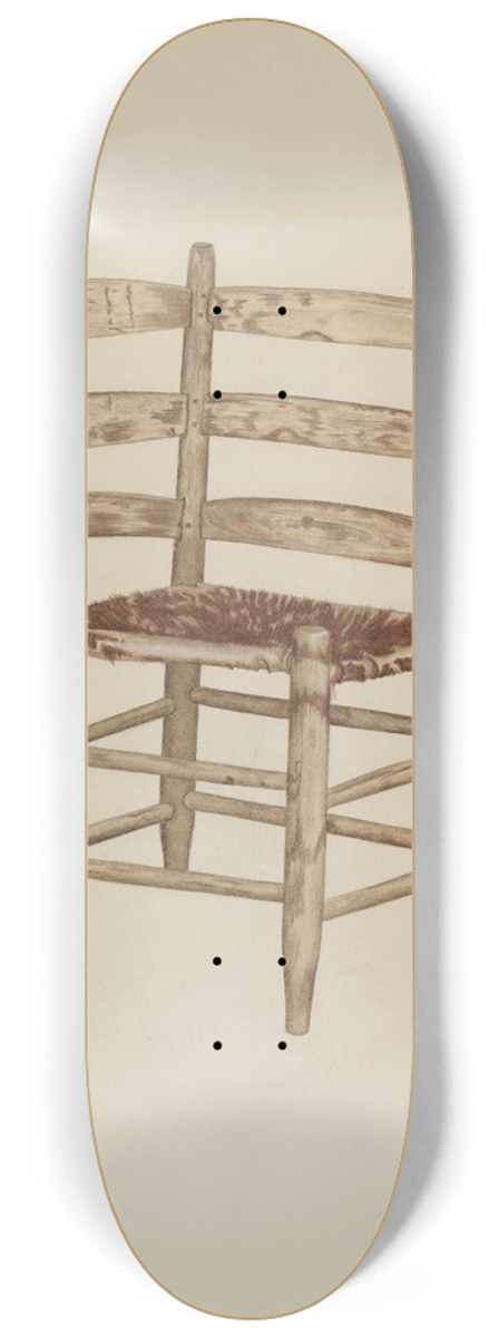 Dorothy Johnson - Double Back Chair 8.25 inch art skate deck