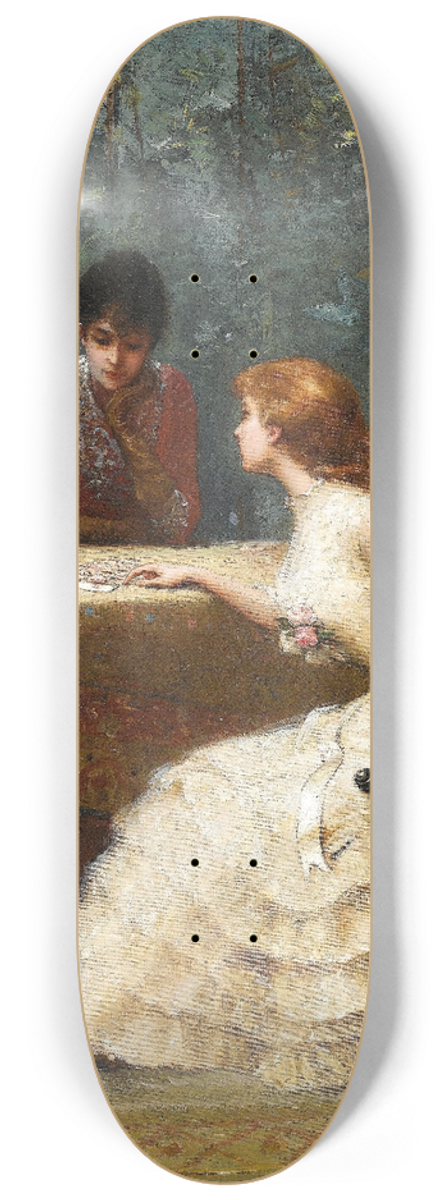 douard Bisson - Frage an die Karten 8.25 inch art skate deck