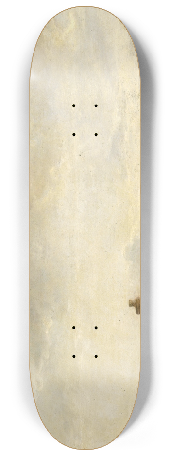Abraham de Verwer - La Grande Galerie du Louvre, avec la porte Neuve et la tour de Bois 8.25 inch art skate deck
