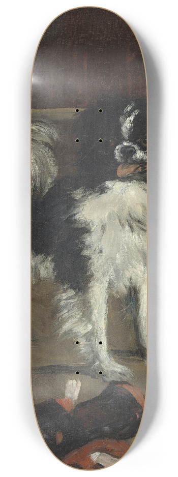douard Manet - Tama,the Japanese Dog 8.25 inch art skate deck