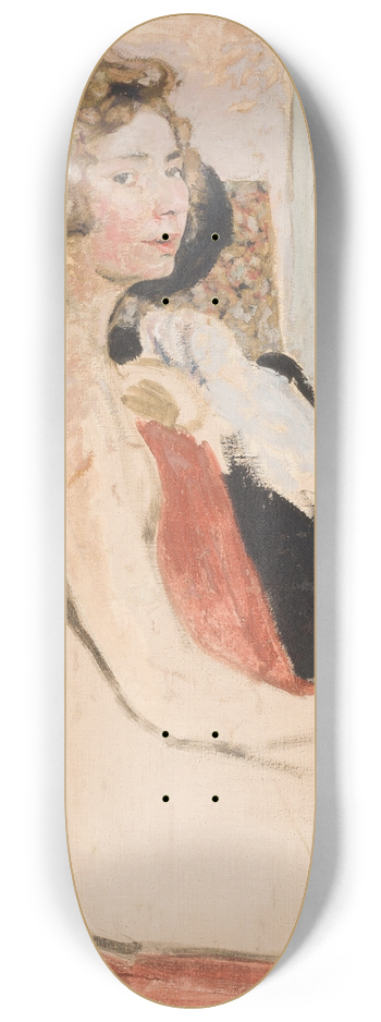 douard Vuillard - Le Modle 8.25 inch art skate deck