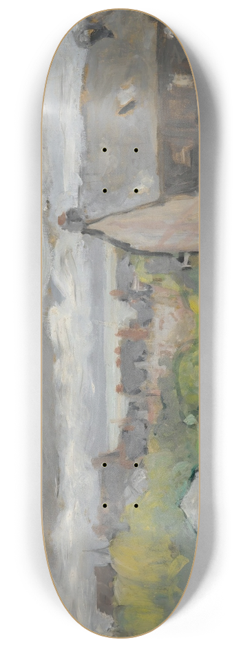 douard Vuillard - Les Toits Mauves 8.25 inch art skate deck
