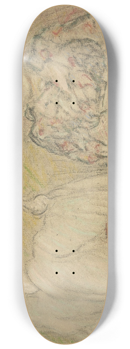 douard Vuillard - Madame Vuillard conversant avec une jeune fille 8.25 inch art skate deck