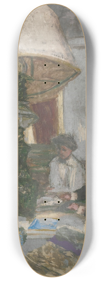 douard Vuillard - Sous La Grande Lampe Saint-Jacut 8.25 inch art skate deck
