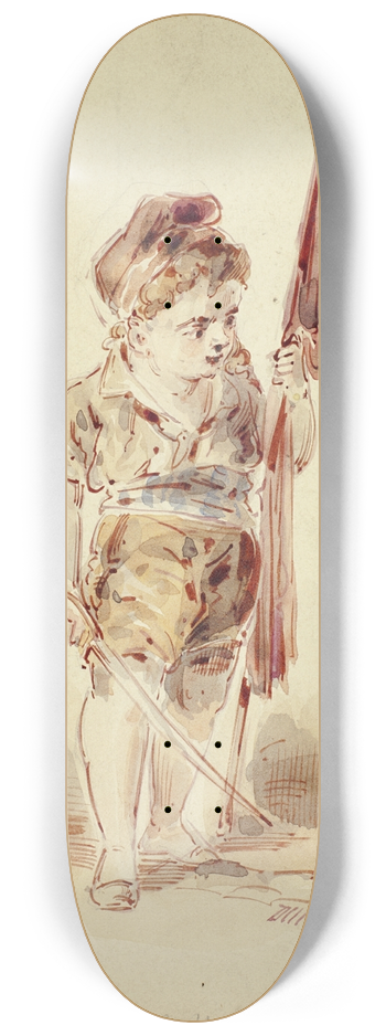 Dupenvant - Flagbearer 8.25 inch art skate deck