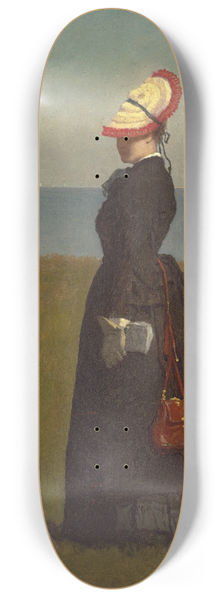 Eastman Johnson - Lambs, Nantucket 8.25 inch art skate deck