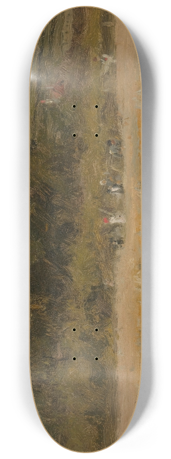 Eastman Johnson - Landscape Sketch 8.25 inch art skate deck