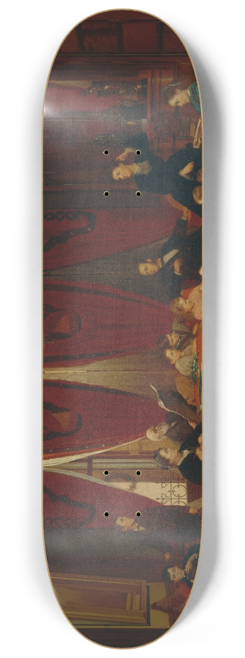 Eastman Johnson - The Hatch Family 8.25 inch art skate deck