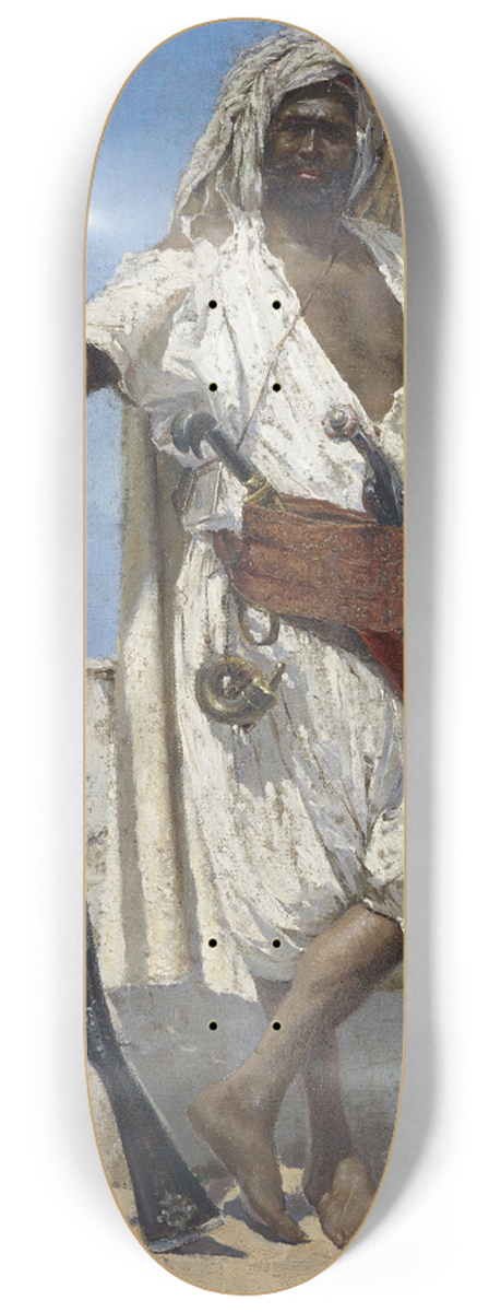 E. Augusto Lovatti - Arabian In Field Equipment 8.25 inch art skate deck