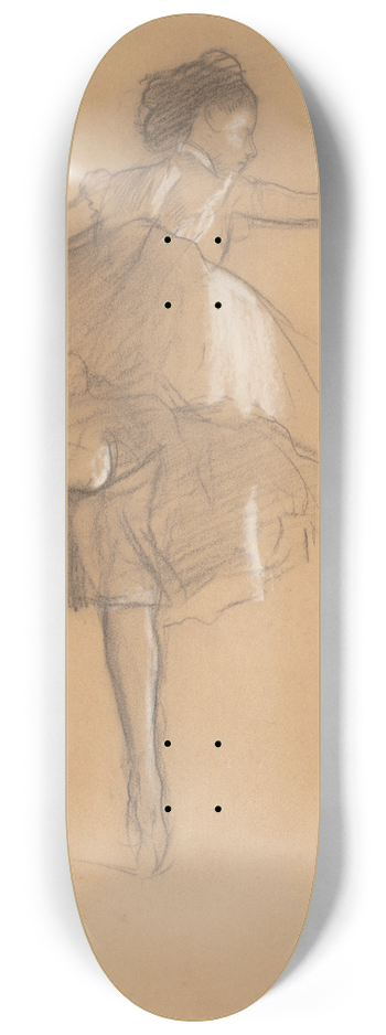 Edgar Degas - Dancer on pointe 8.25 inch art skate deck