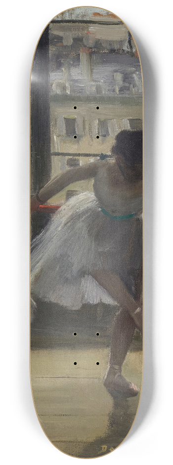Edgar Degas - Danseuses dans une salle dexercice (Trois Danseuses) 8.25 inch art skate deck