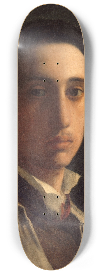 Edgar Degas - Self-Portrait 8.25 inch art skate deck