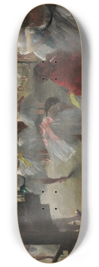 Edgar Degas - The Dance Class 8.25 inch art skate deck