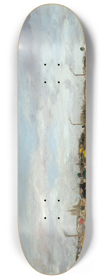 Edgar Degas - The Races 8.25 inch art skate deck