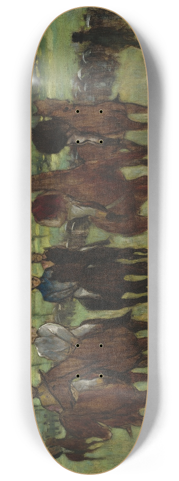 Edgar Degas - The Riders 8.25 inch art skate deck
