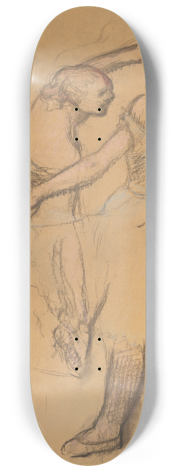 Edgar Degas - Trois danseuses 8.25 inch art skate deck