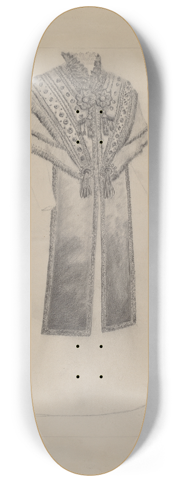 Edith Magnette - Wrap 8.25 inch art skate deck