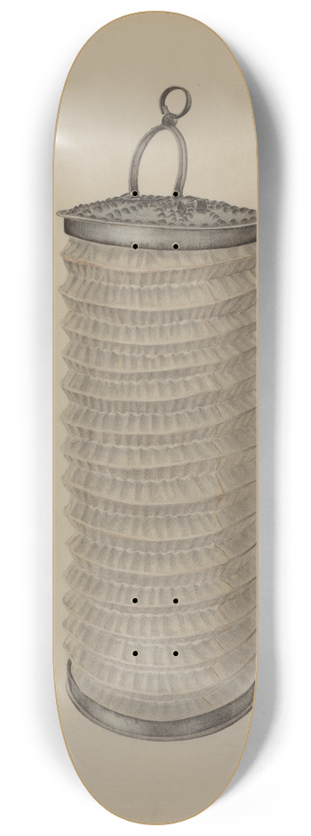 Edith Miller - Lantern 8.25 inch art skate deck