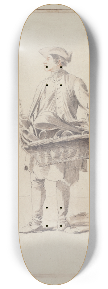 Edm Bouchardon - Potier, rtameur 8.25 inch art skate deck