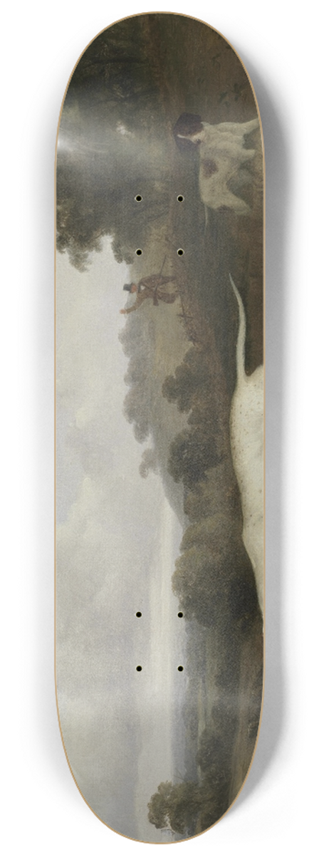 Edmund Bristow - Pointers In A Landscape 8.25 inch art skate deck