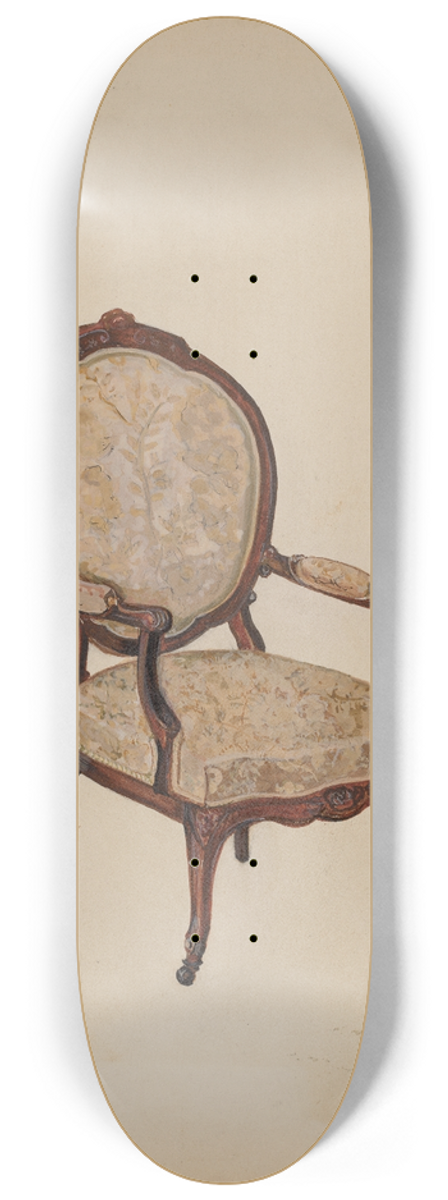Edna C. Rex - Armchair 8.25 inch art skate deck