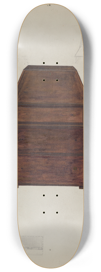 Edna C. Rex - Desk 8.25 inch art skate deck