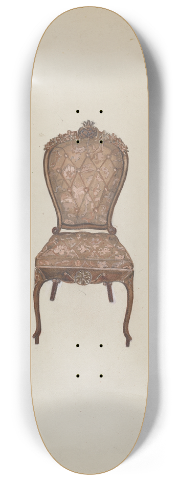Edna C. Rex - Side Chair 8.25 inch art skate deck