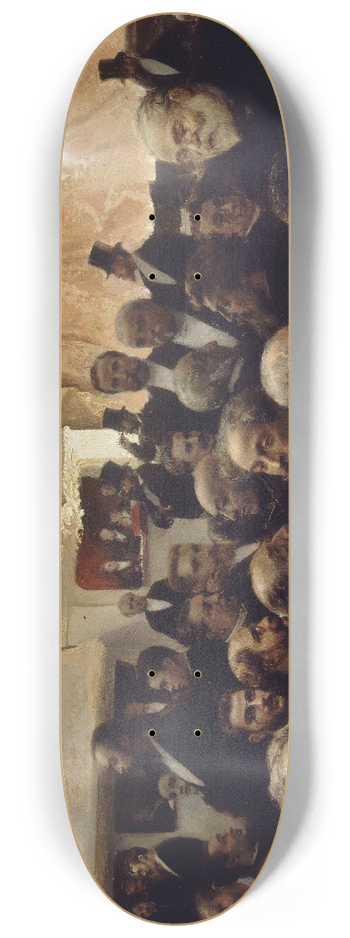 Edouard Dantan - Entracte dune premire  la Comdie-Franaise 8.25 inch art skate deck