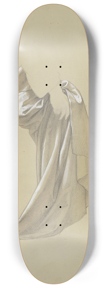 Eduard von Steinle - Garbed figure 8.25 inch art skate deck