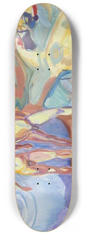 Edvard Munch - Bathing Men 8.25 inch art skate deck
