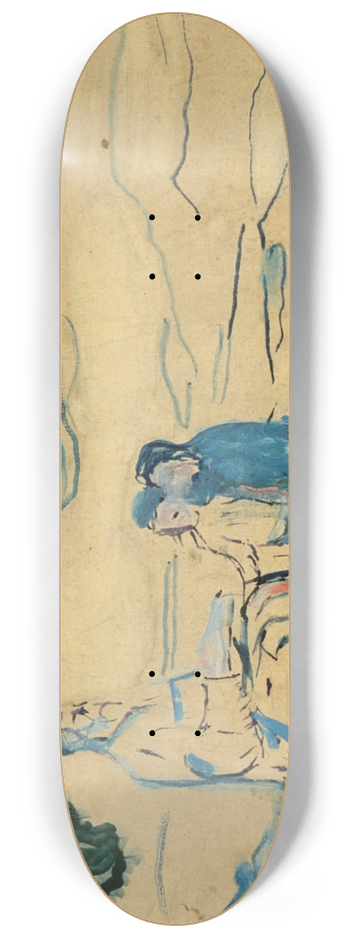 Edvard Munch - History 8.25 inch art skate deck