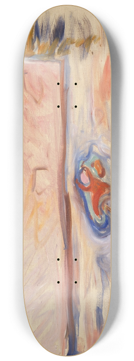 Edvard Munch - The Drowning Child 8.25 inch art skate deck