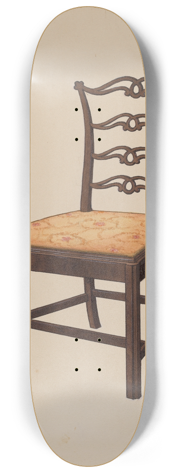 Edward A. Darby - Chippendale Chair 8.25 inch art skate deck