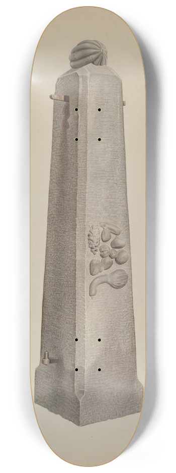 Edward DiGennero - Gate Post 8.25 inch art skate deck