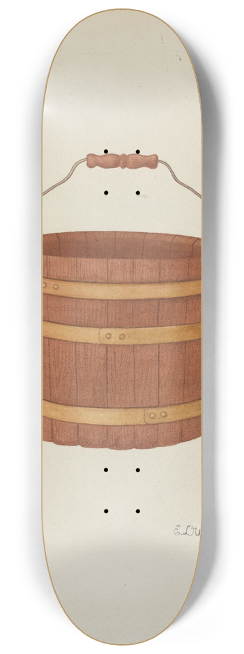 Edward D. Williams - Shaker Cedar Basket 8.25 inch art skate deck