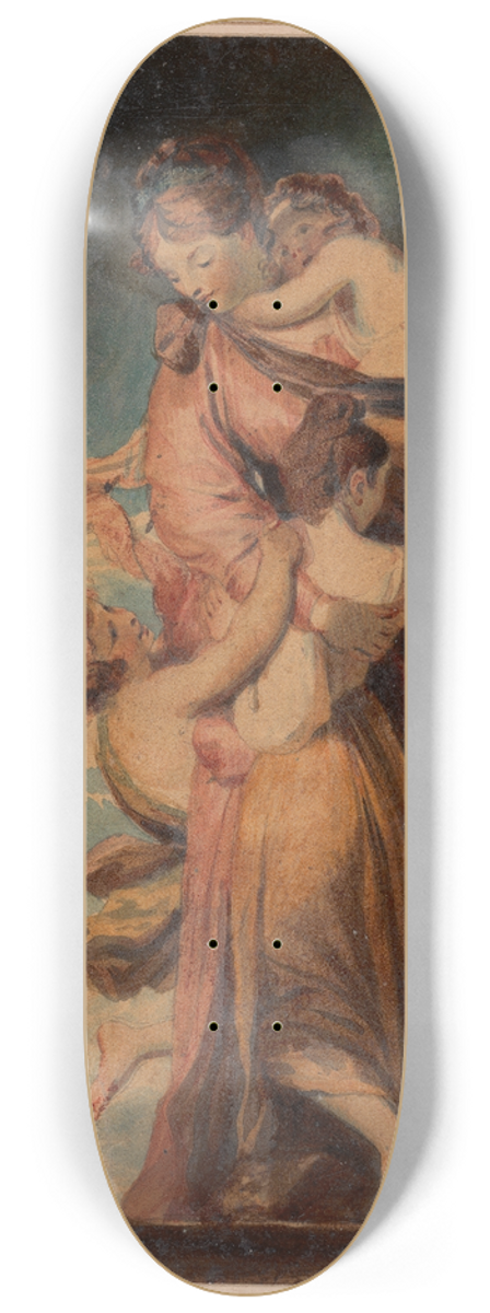 Edward Francis Burney - Charity 8.25 inch art skate deck