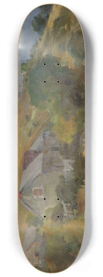 Edward Fristrm - Homestead, Lake Wakatipu, Queenstown, No.1 8.25 inch art skate deck