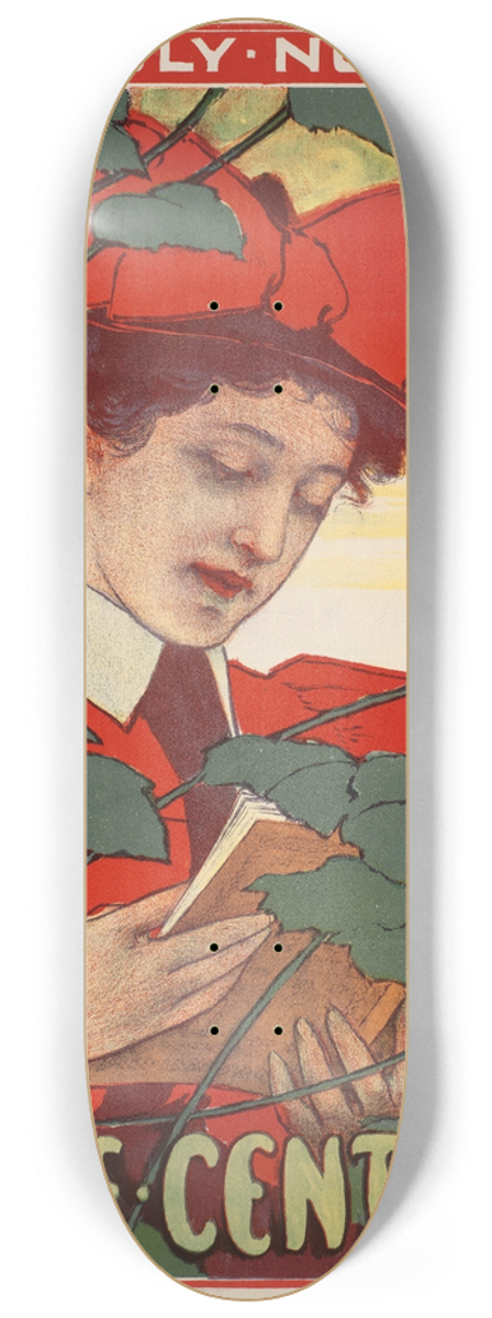 Edward Henry Potthast - The century. The July number 8.25 inch art skate deck