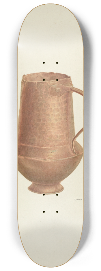Edward Jewett - Copper Cruet 8.25 inch art skate deck